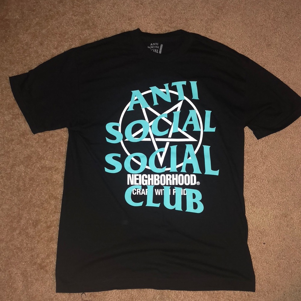 Anti Social Social Club X Neighborhood T Shirt